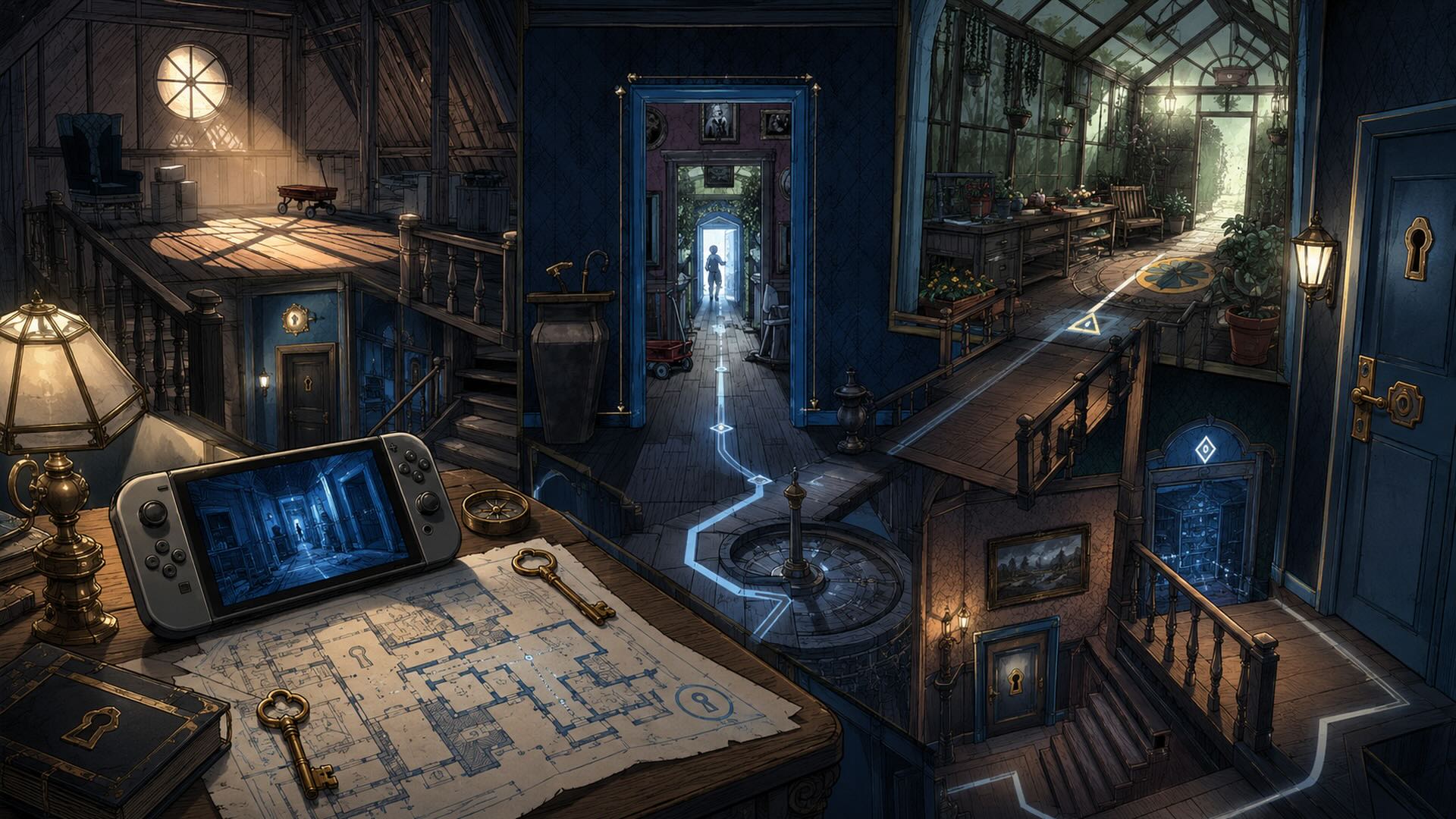 Blue Prince 1.7 accessibility update arrives on Switch 2 - ps5.news