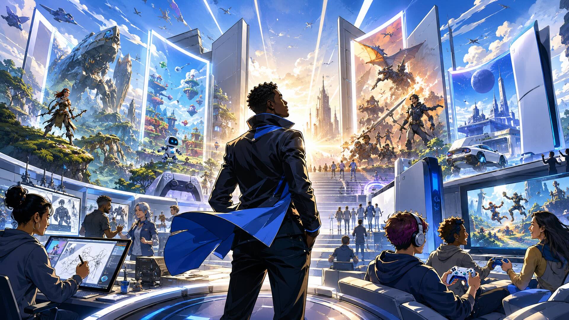 Sony exec sees ‘unbelievably positive’ future for games