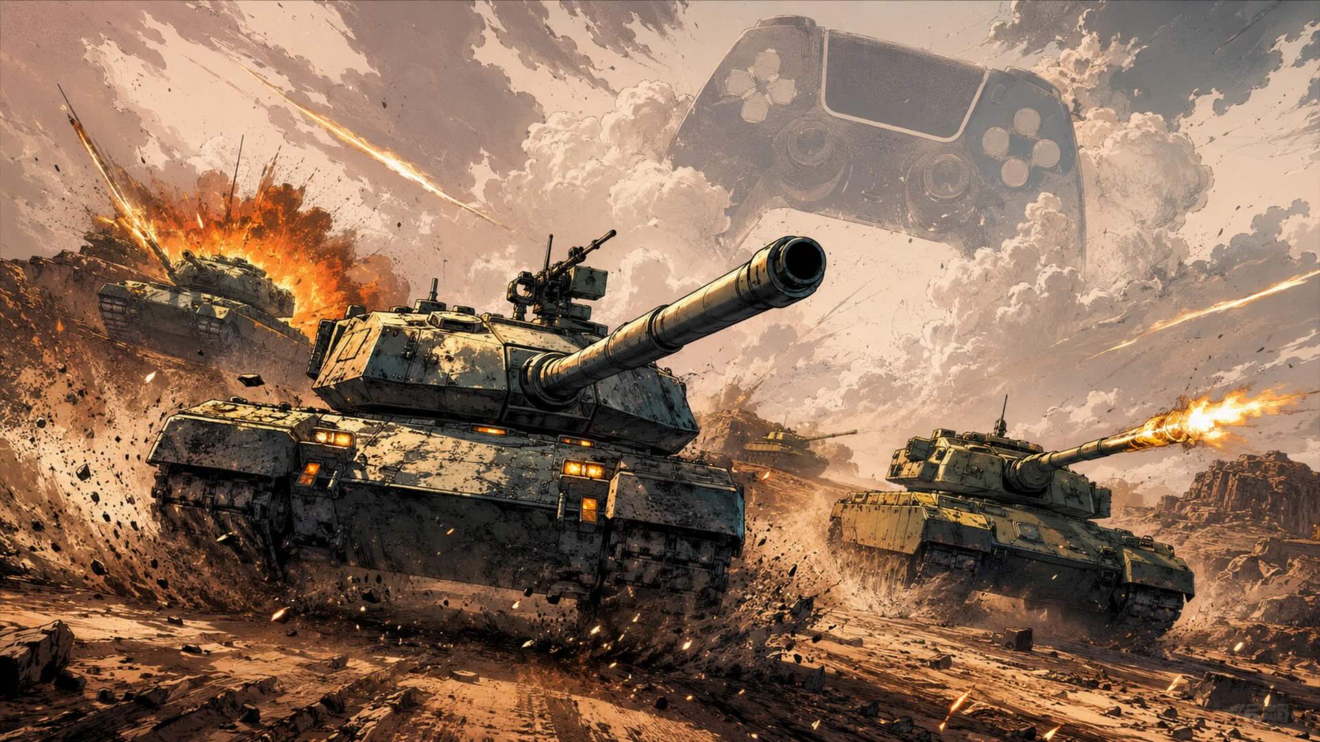World of Tanks: Heat launches free on PS5 May 26 with 10v10