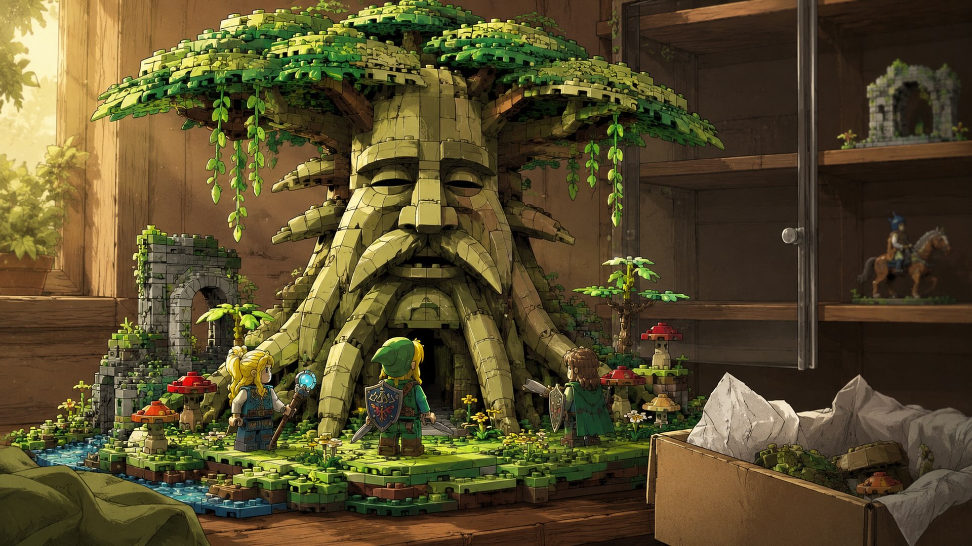 LEGO to retire Great Deku Tree Zelda set in July