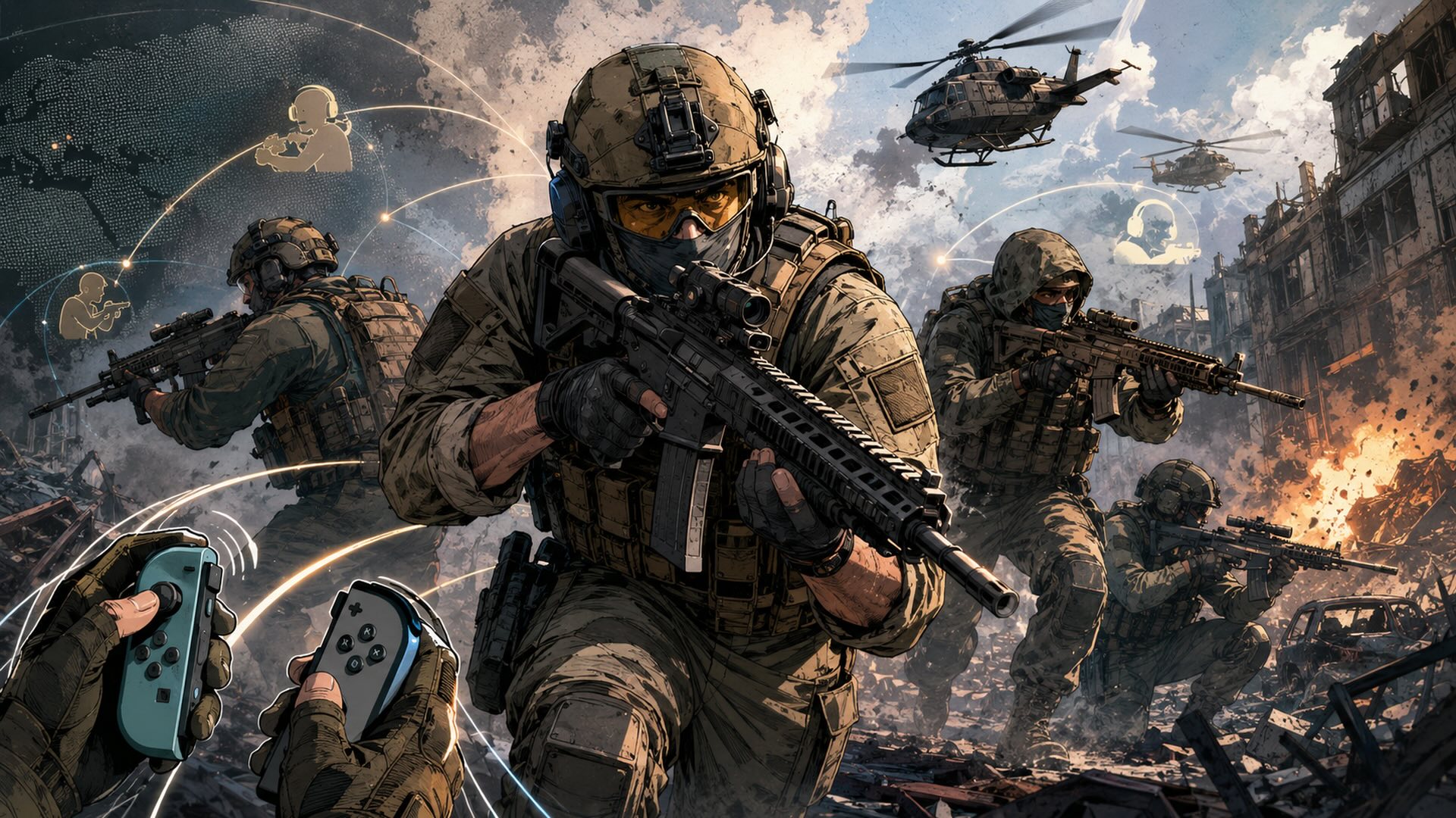 Modern Warfare 4 on Switch 2: Joy-Con mouse, cross-play