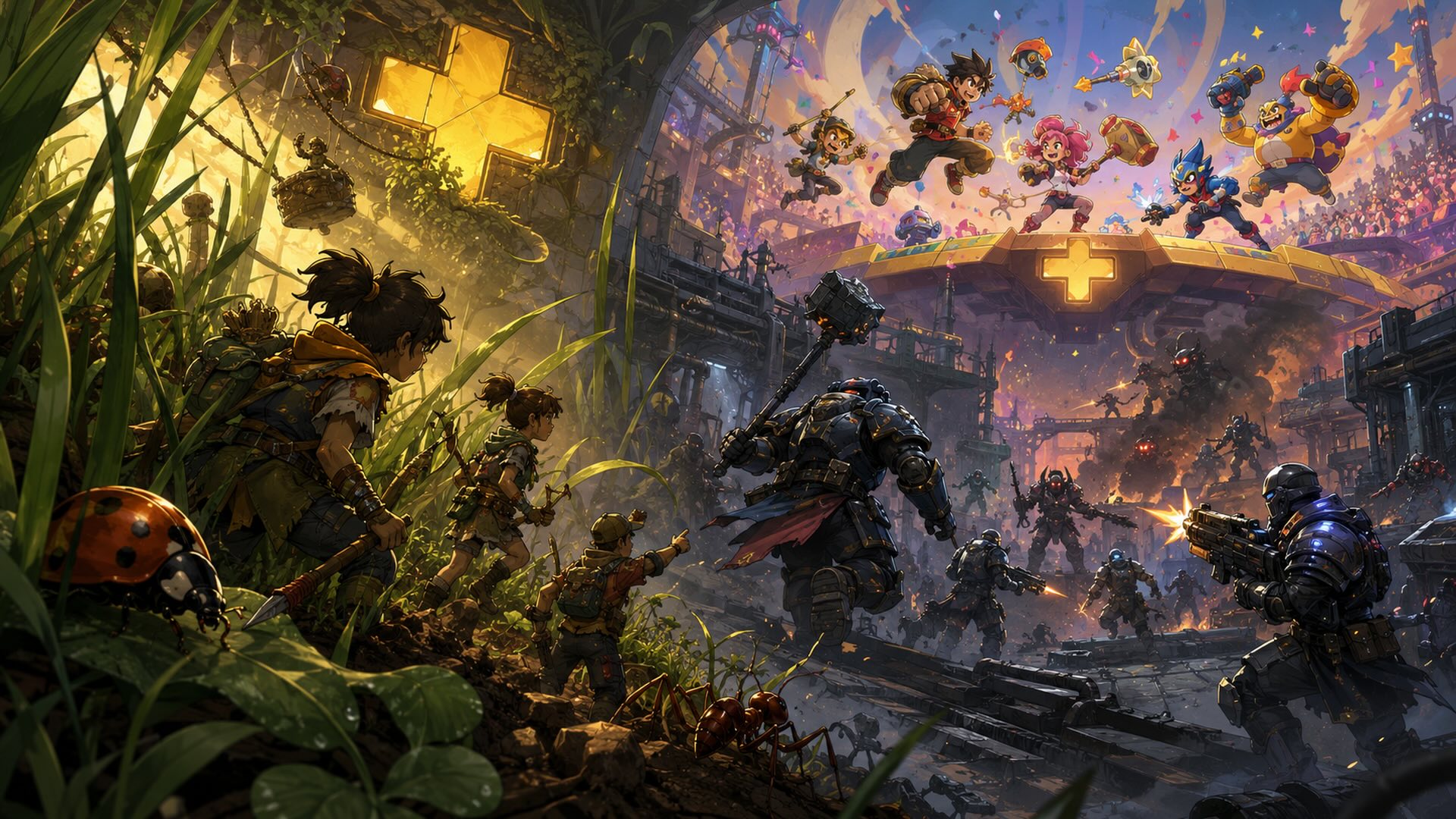 PlayStation Plus June: Grounded, Darktide and Nickelodeon Brawl - ps5.news