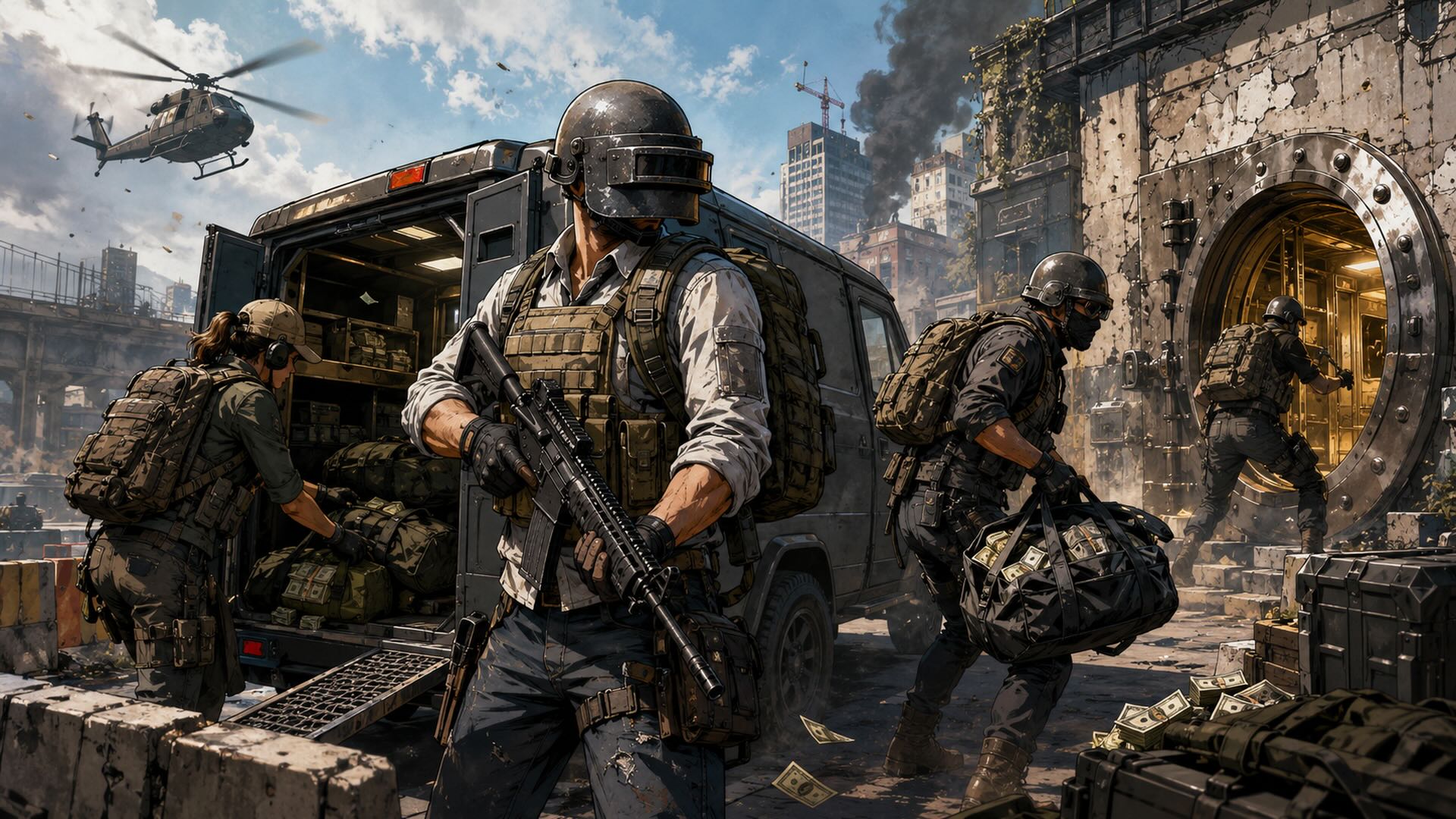 PUBG adds limited Payday heist mode on Xbox