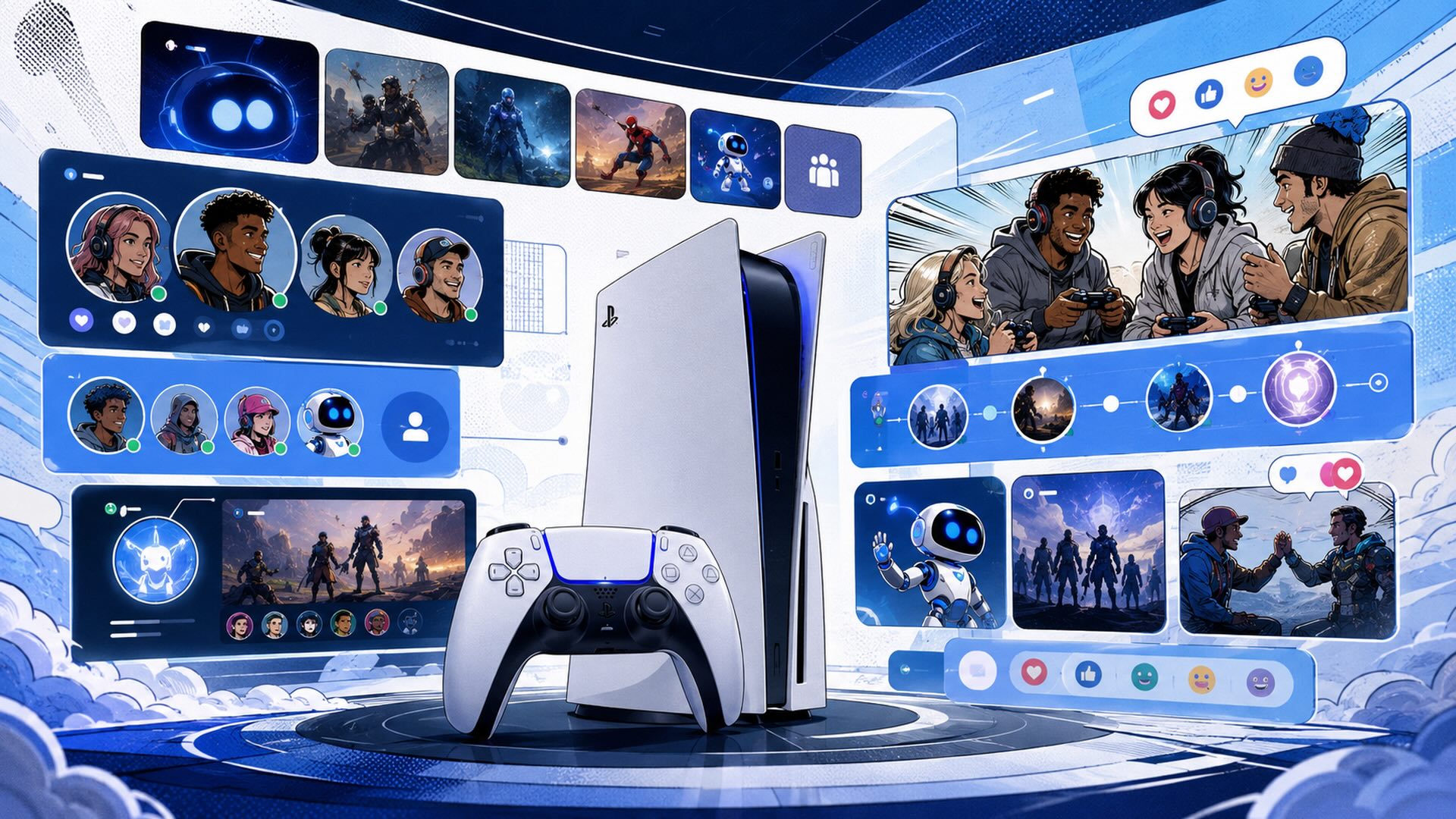 Sony tests Community Activity widget on PS5 Welcome Hub - ps5.news