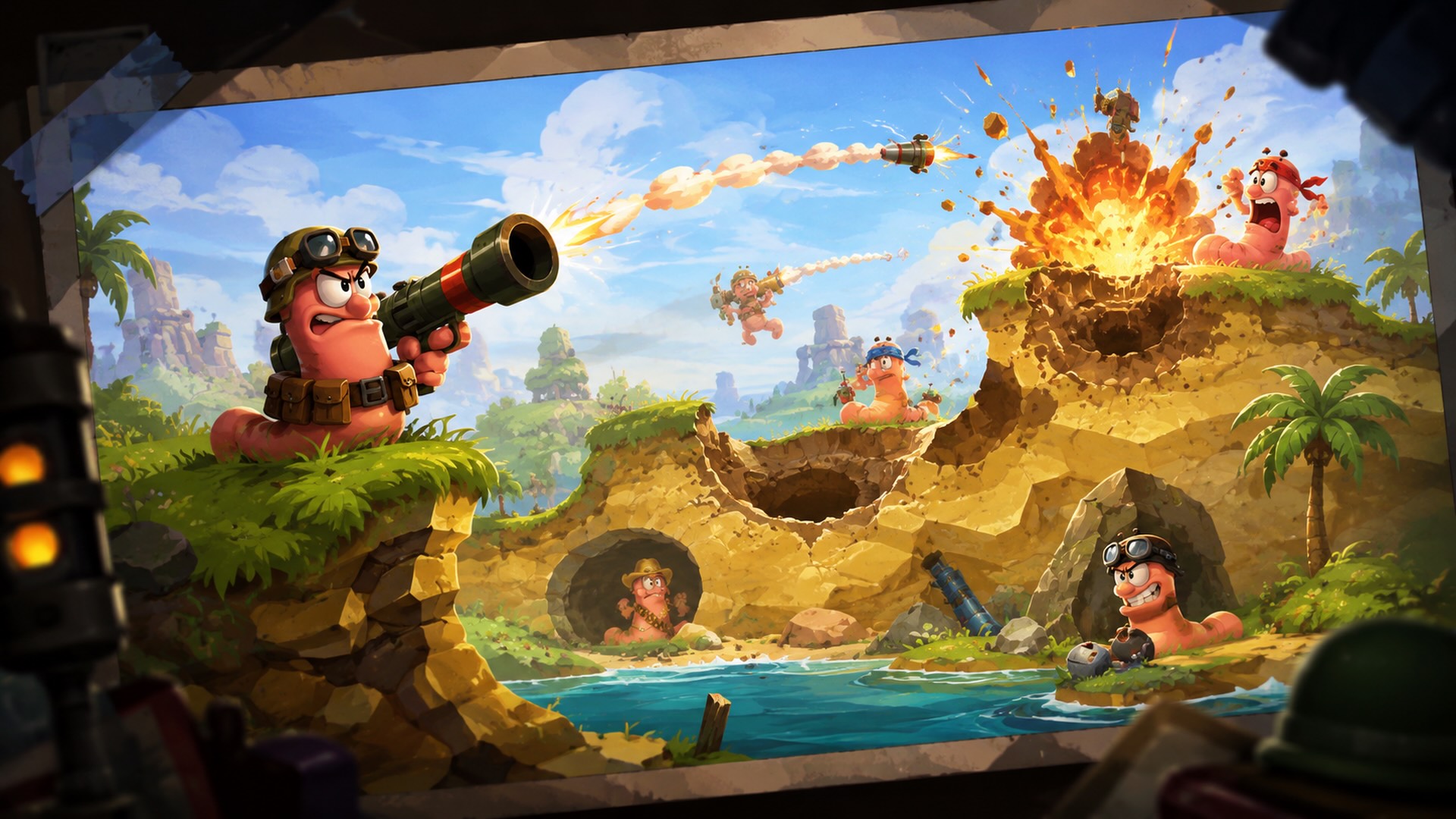 Leaked screenshot reveals Team17’s Worms ‘Project Arrakis’