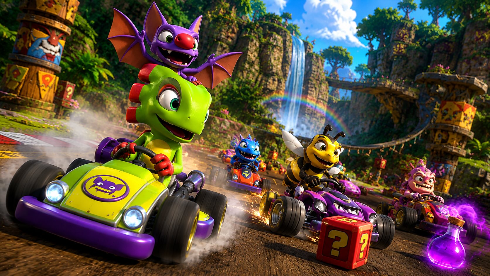 SteamDB lists ‘Super Yooka-Laylee Kart’ playtest
